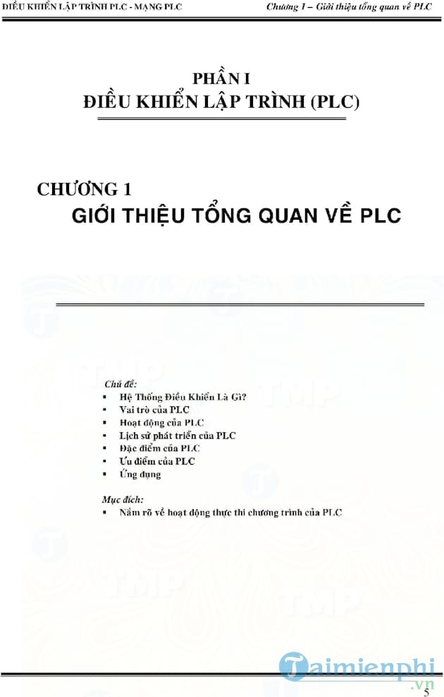 Giáo trình PLC