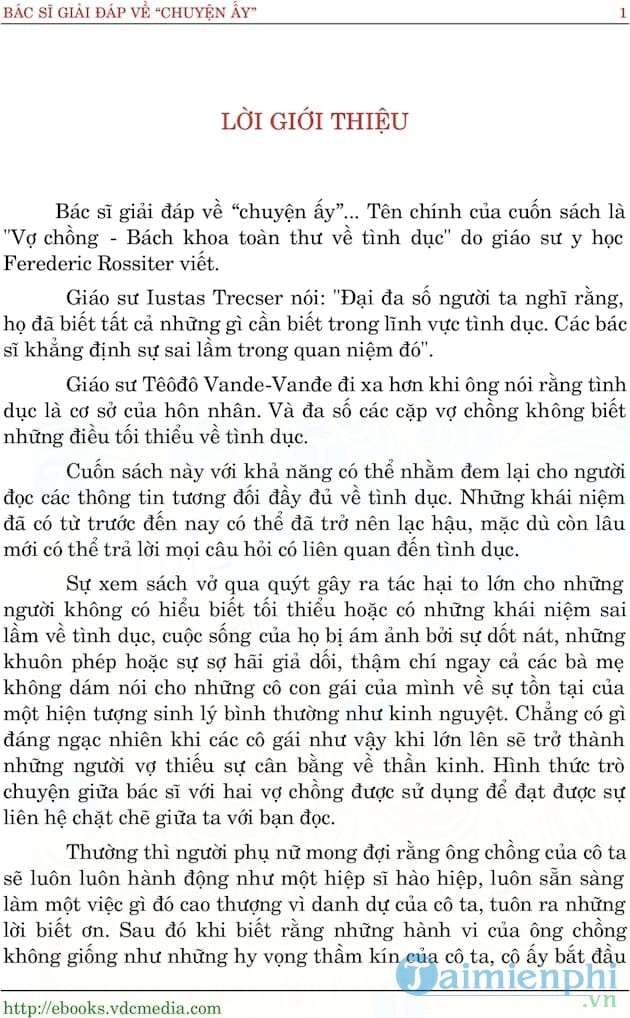 Bác sĩ giải đáp về 