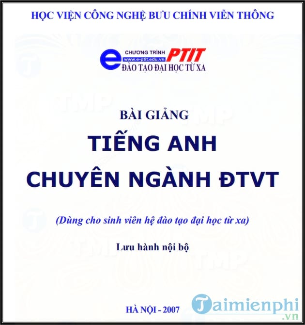 Tiếng Anh điện tử, viễn thông