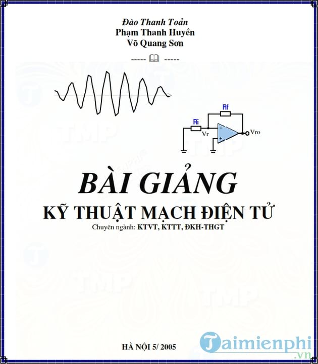 Kỹ thuật mạch điện tử