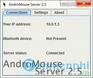 AndroMouse Server