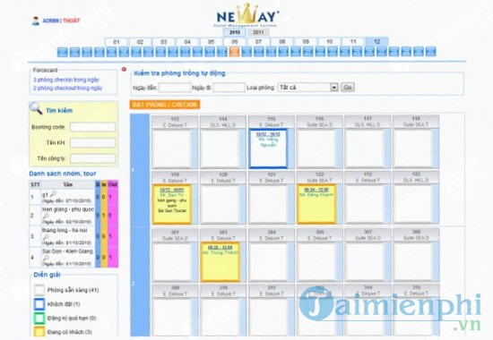 Phần mềm quản lý khách sạn NEWWAY