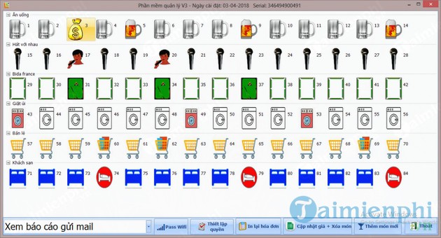 Phần mềm quản lý quán bia Lyle