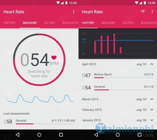 Runtastic Heart Rate Monitor