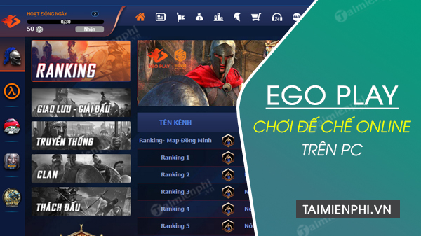 tai ego play choi de che online