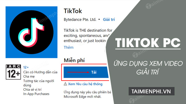 tai tiktok pc