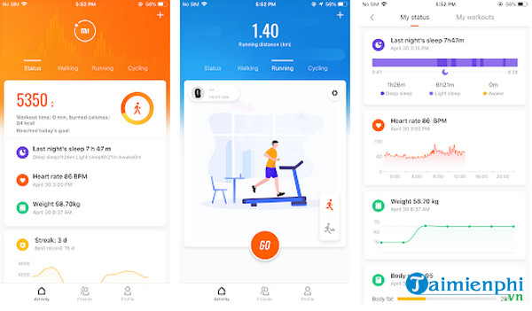 Download my fit cho android