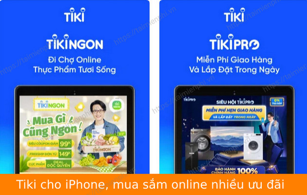 tiki cho iphone
