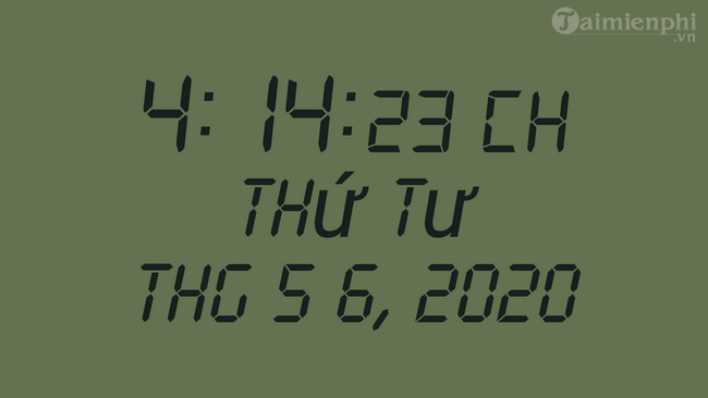 digital clock