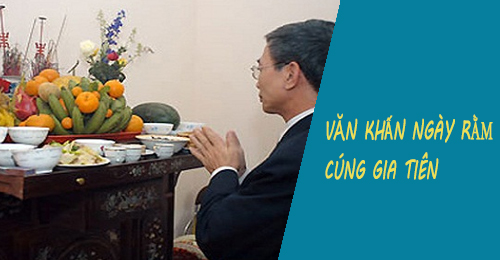 van khan ngay ram cung gia tien