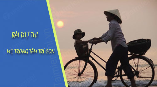 bai du thi me trong tam tri con