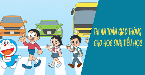 thi an toan giao thong cho hoc sinh tieu hoc